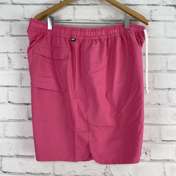 Nike Shorts Men's 2XLT Tall Pink‎ Sportswear Essential Woven Lined 7" Inseam NWT - Picture 4 of 13
